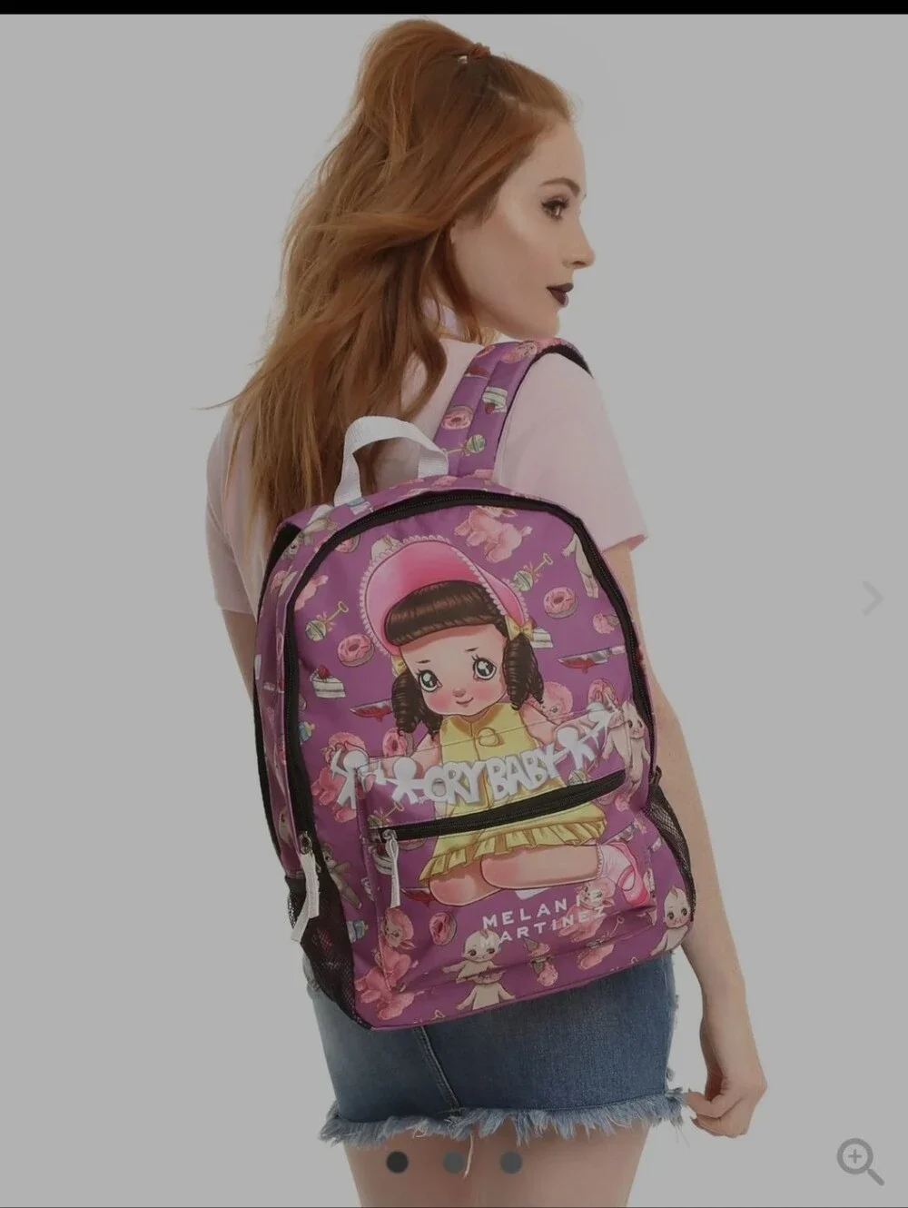 Melanie Martinez Cry Baby Backpack Indie Pop, Kewpie